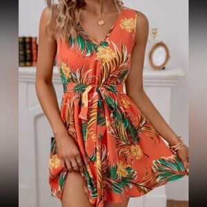 Womens Tropical Dress Size XS
